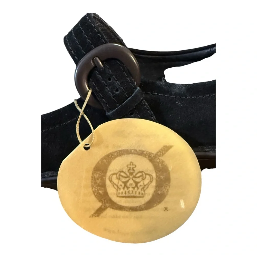 Børn Black Suede Mary Jane Women’s Size 9 - Picture 12 of 13